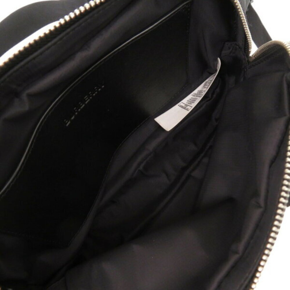 Burberry logo nylon black body bag waist belt - Picture 5 of 8